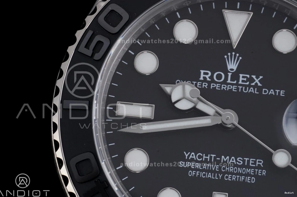 226627 Best Clean Dial SH3235 Yacht-Master 1:1 Edition Titanium Bracelet Black Titanium On 0901